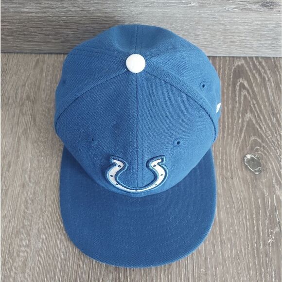 Indianapolis Colts NFL Blue Fitted Cap Hat  6 3/8 - Picture 2 of 6